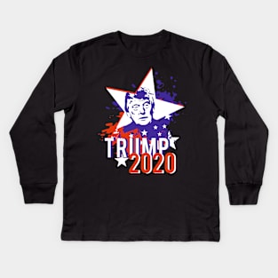 Donald Trump 2020 Kids Long Sleeve T-Shirt